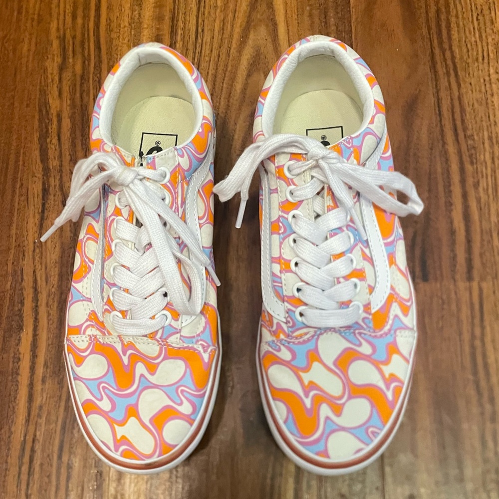 Vans Old Skool Stacked UV Ink Platform Shoes